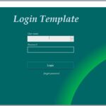 Login Template For Ms Access